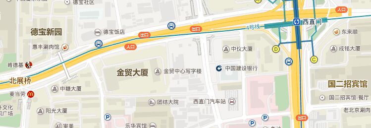 金贸大厦地图